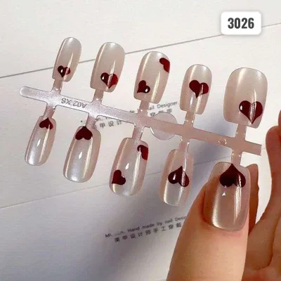 10 Pcs Cute Girl Fake Nails (1 Set)